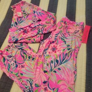 NWT Lilly Pulitzer pajama set
